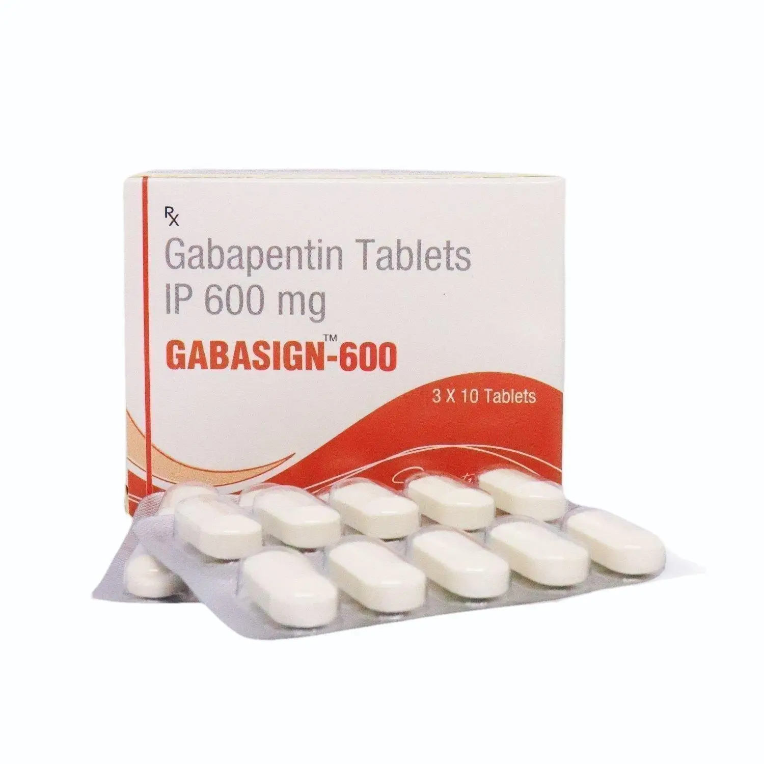 Gabasign 600mg Tablet (Gabapentin)