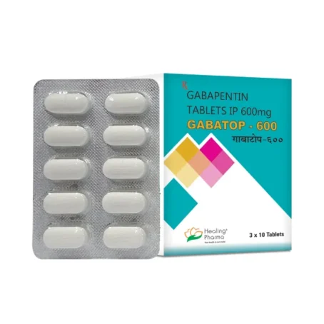 Gabatop 600mg Tablet (Gabapentin)