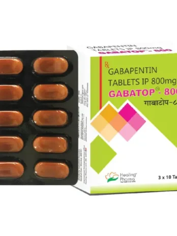 Gabatop 800mg Tablet (Gabapentin)